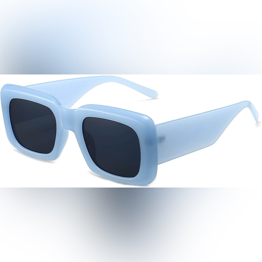 Mens Bachelor Party Light Blue Sunglasses